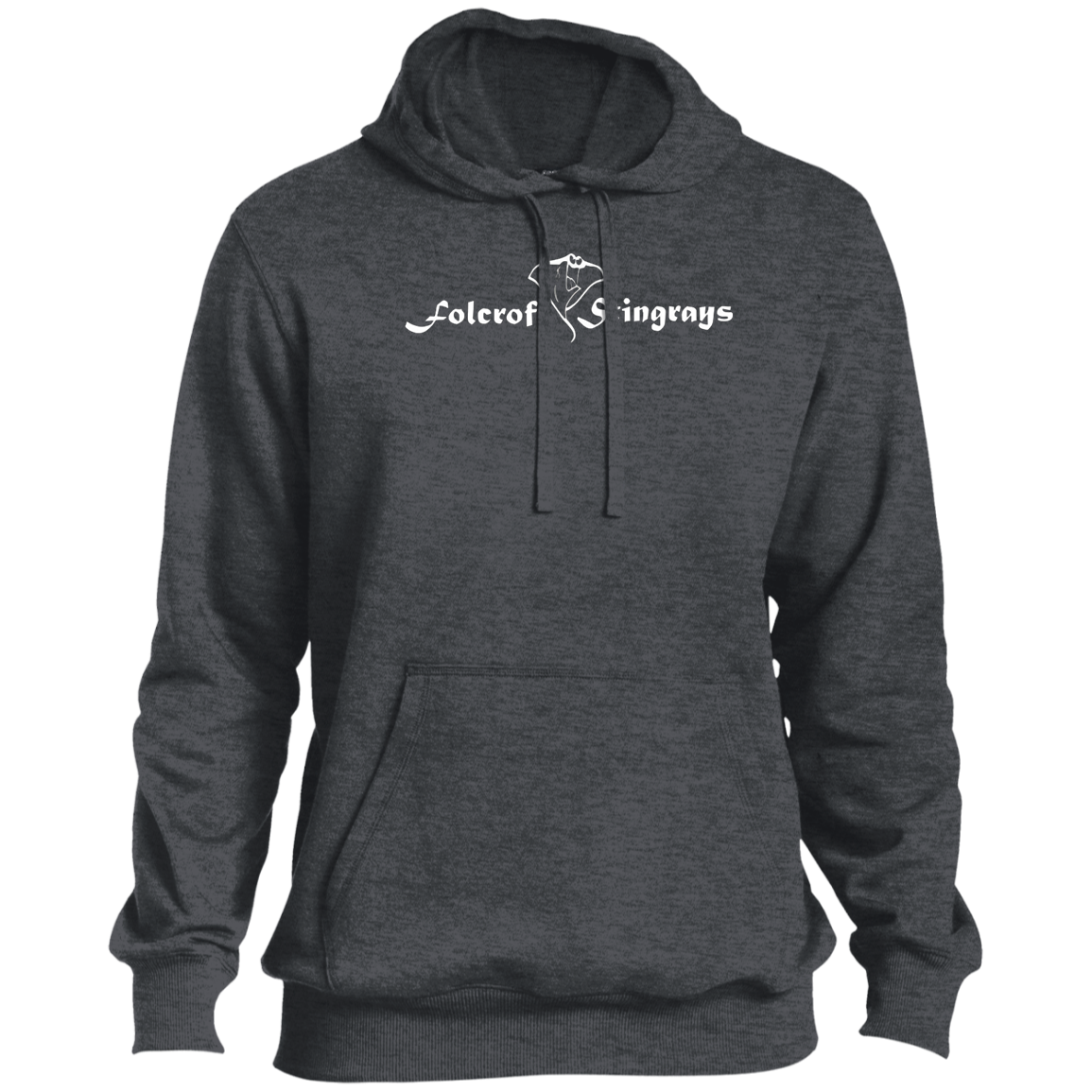 Folcroft White Logo Team Store Tall Pullover Hoodie