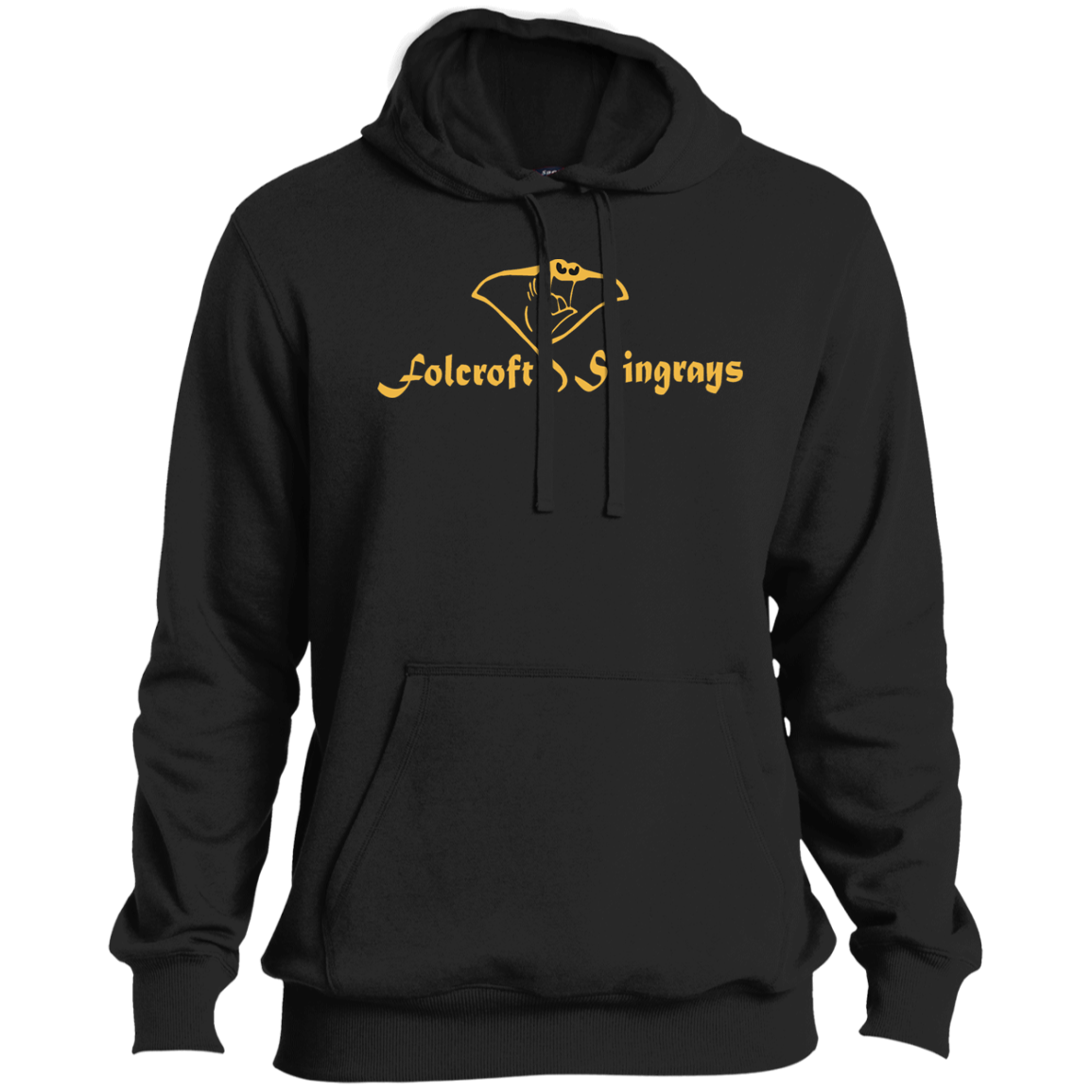 Folcroft Yellow Logo TeamStore Pullover Hoodie