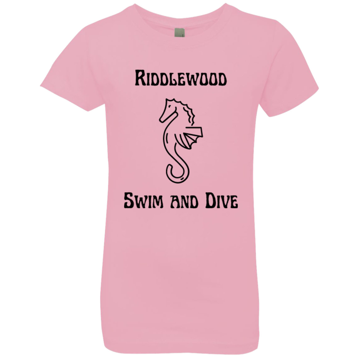 Riddlewood swim and dive TeamStore Girls' Princess T-Shirt