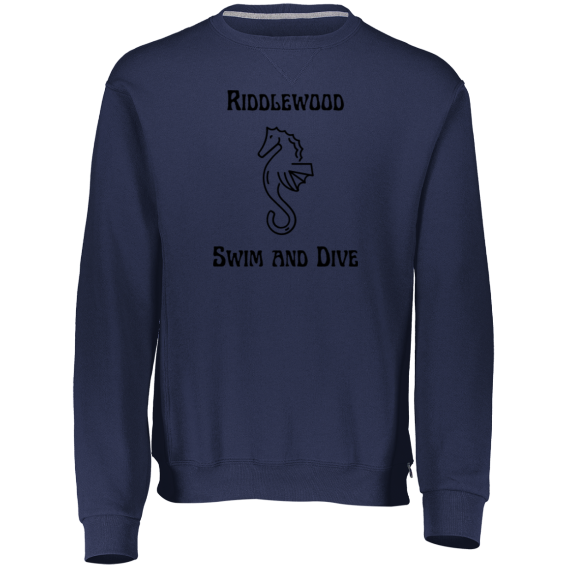 Riddlewood swim and dive TeamStore Youth Dri-Power Fleece Crewneck Sweatshirt