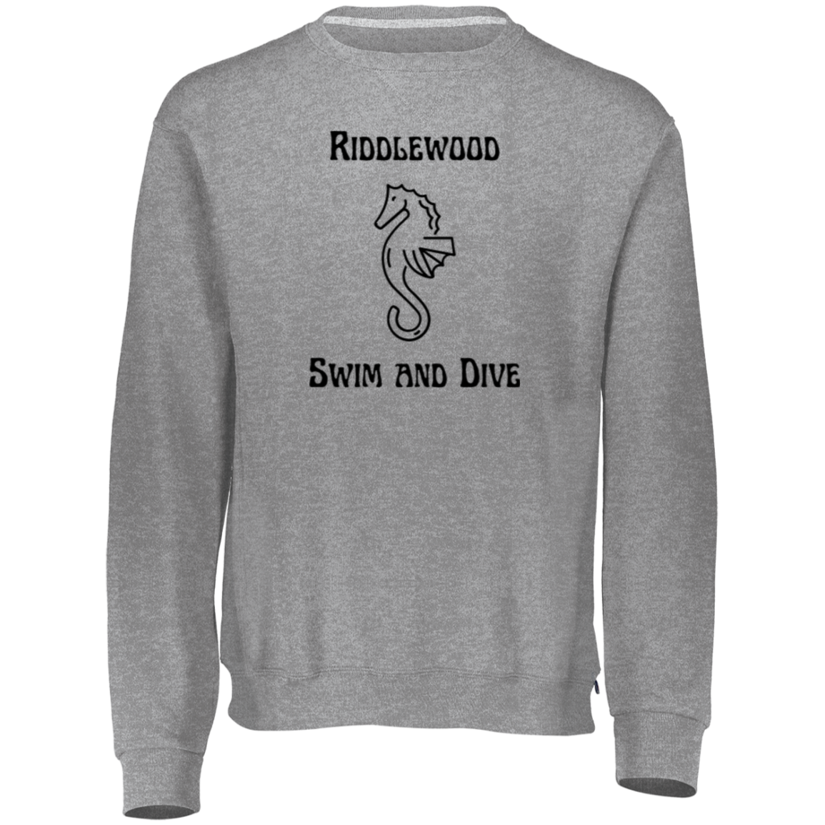 Riddlewood swim and dive TeamStore Youth Dri-Power Fleece Crewneck Sweatshirt