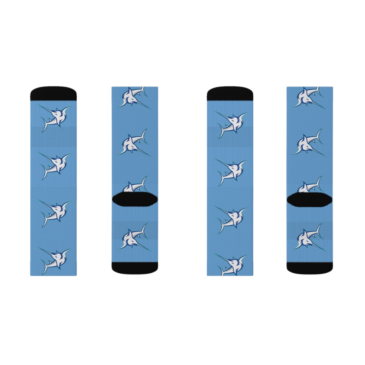 Just Swordfish High Top Athletic Socks