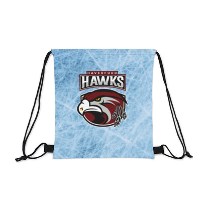 Hawks Ice Drawstring Bag