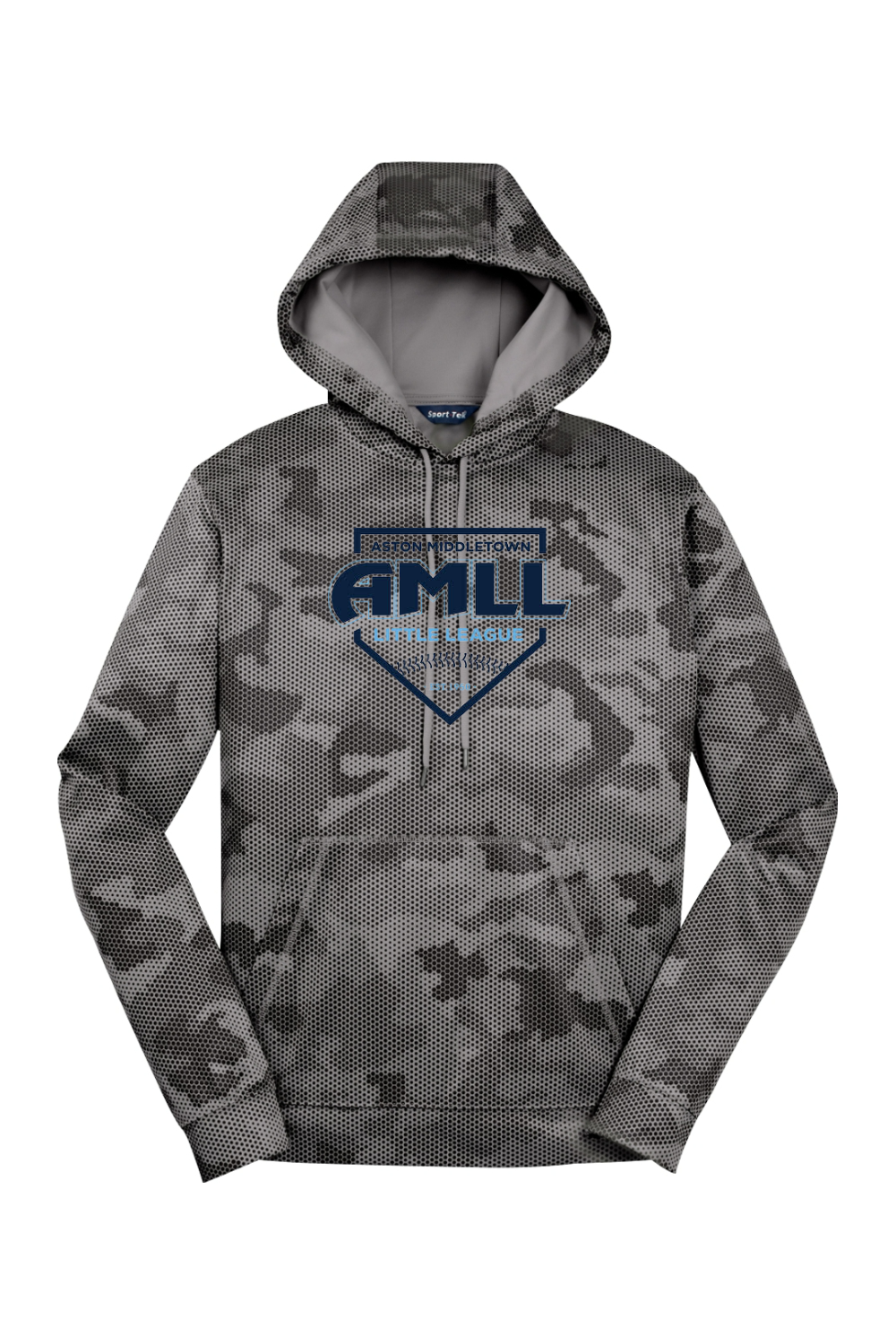 AMLL Mens -2023 AMLL 11U SLEEVE PRINT-Sport-Tek Sport-Wick CamoHex Fleece Hooded Pullover