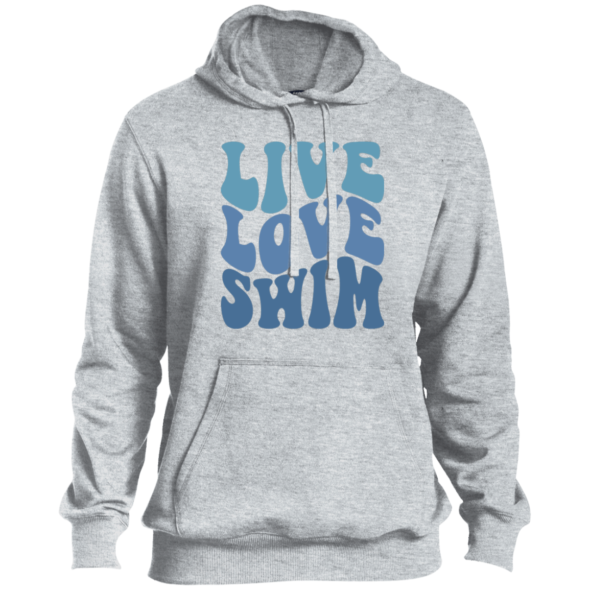 Live, Love, Swim- Pullover Hoodie