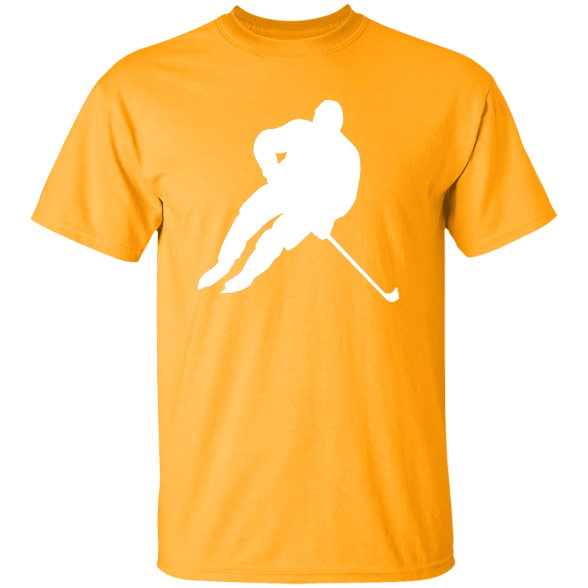 Hockey Silhouette- Hockey Youth Player Tee