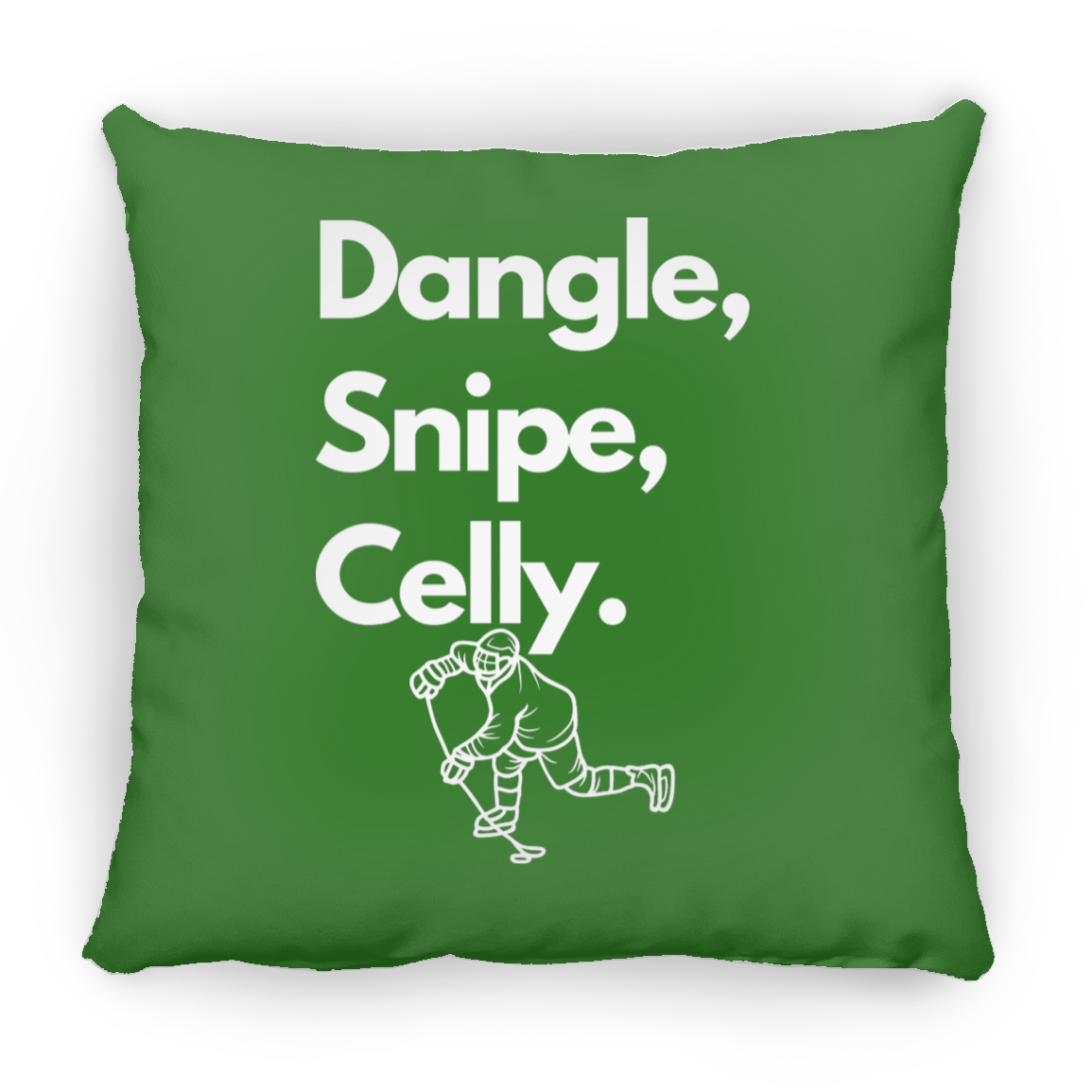 Dangle Snipe Celly- Large Square Pillow