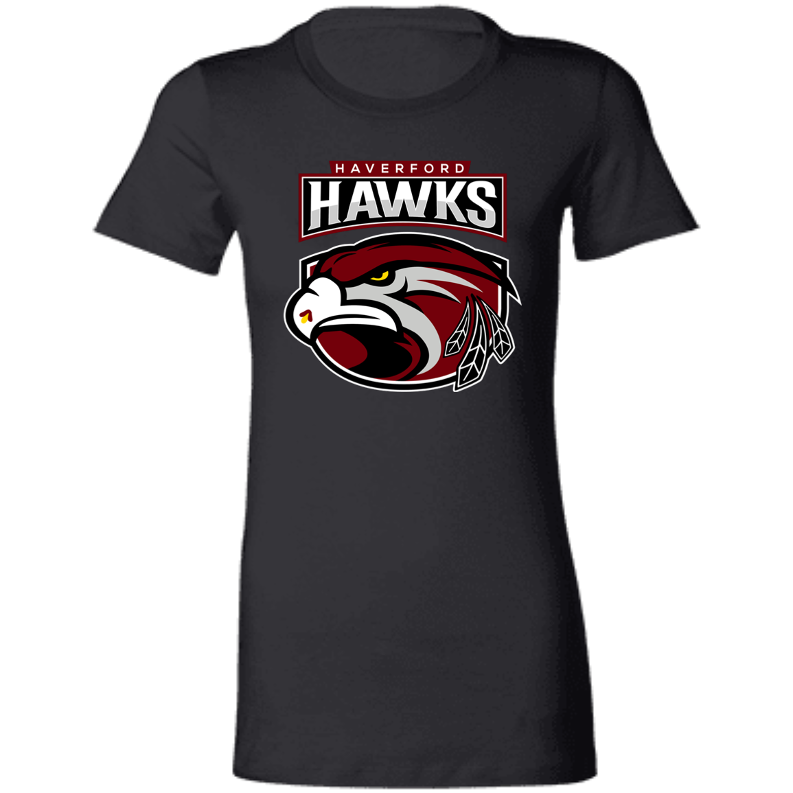 Hawks Ladies' Favorite 100% Cotton T-Shirt