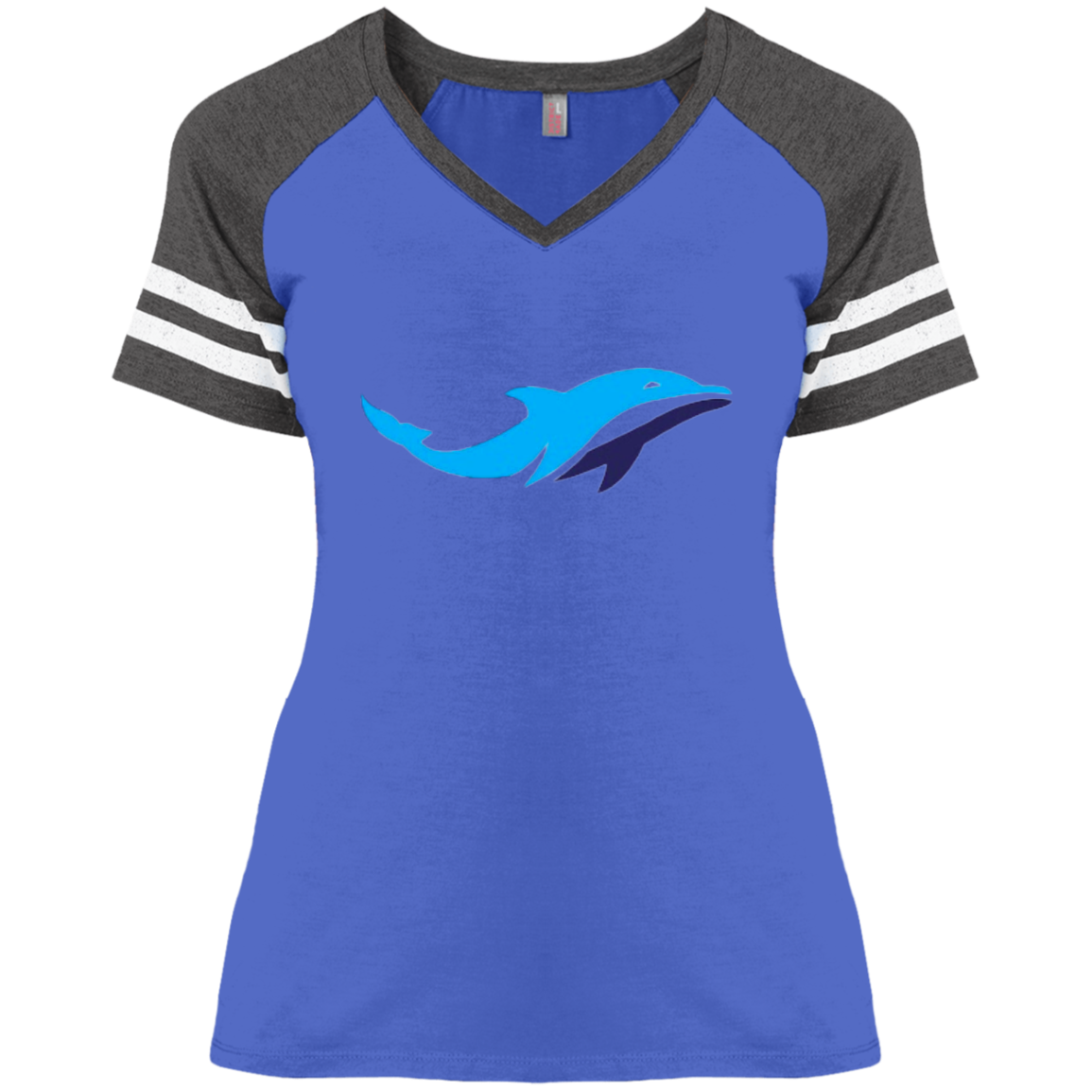 Dolphin TeamStore Ladies' Game V-Neck T-Shirt
