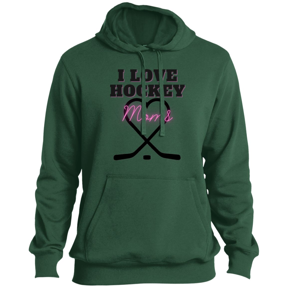 I Love Hockey Moms- Men's Hockey Wildcard Series Hoodie