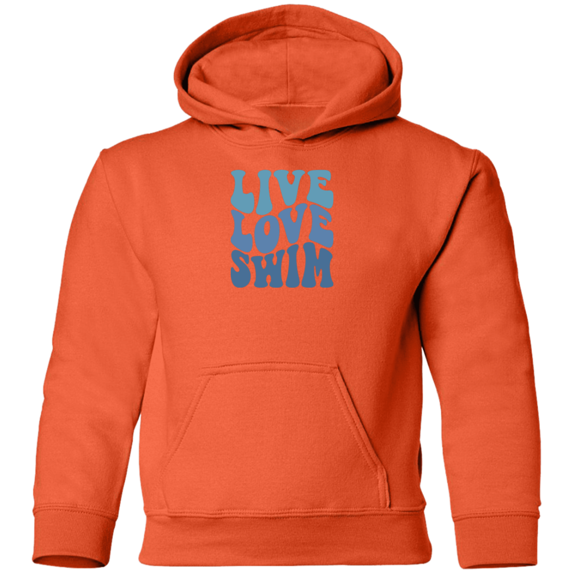 Live Love Swim- Youth Pullover Hoodie