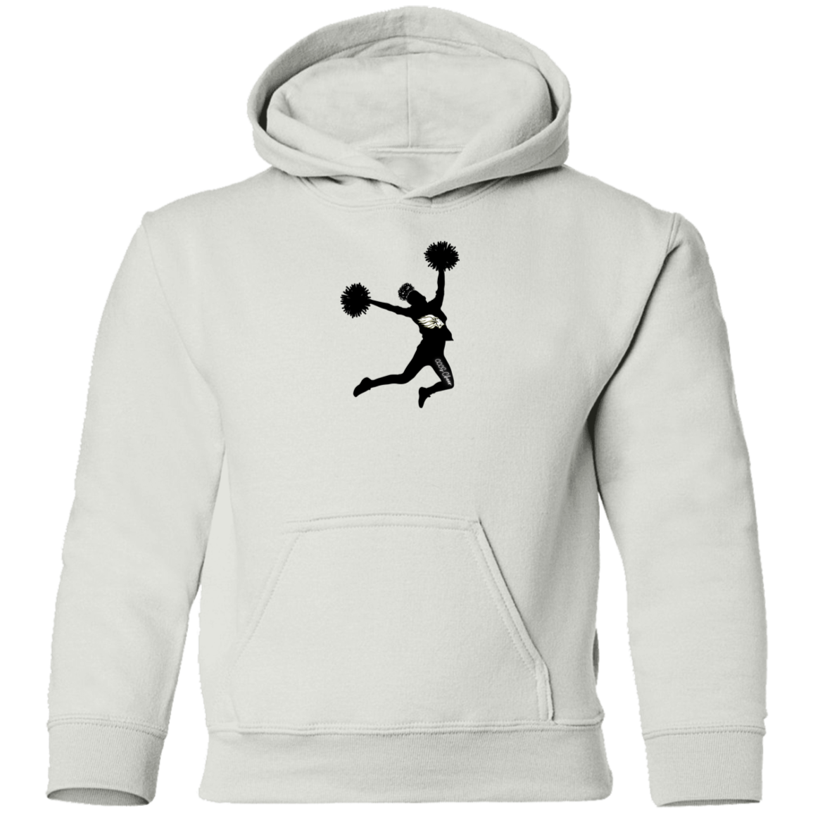 CCCS Cheer Silhouette Youth Pullover Hoodie