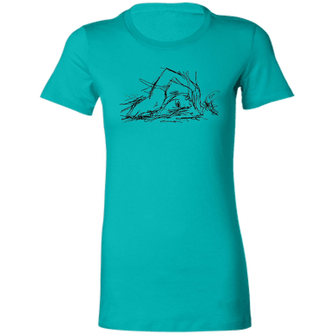 Sketchy Swim- Ladies' Favorite T-Shirt