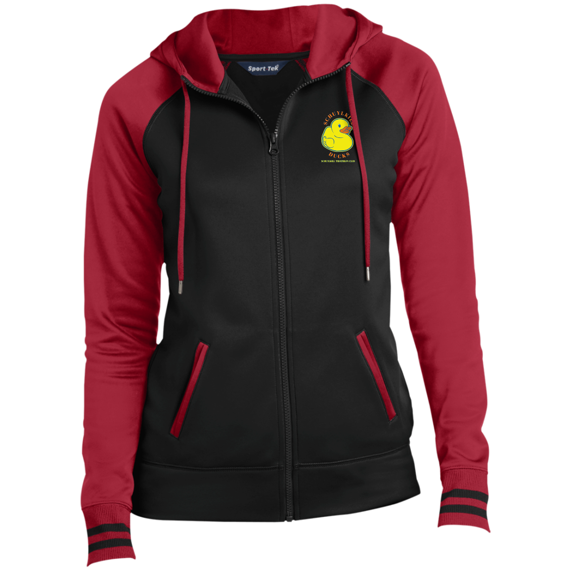 Ducks TeamStore Ladies' Sport-Wick® Full-Zip Hooded Jacket