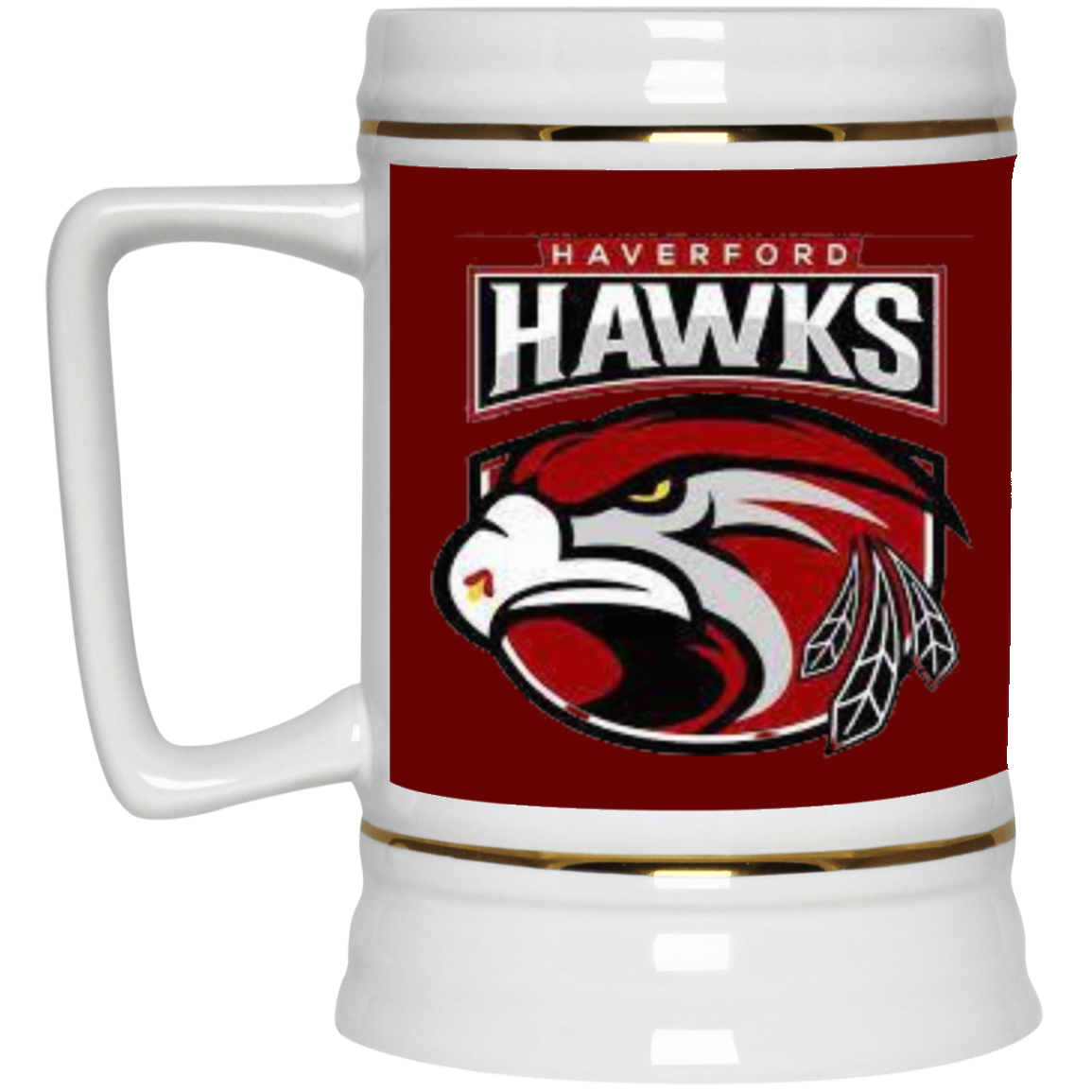 Hawks Beer Stein 22oz.