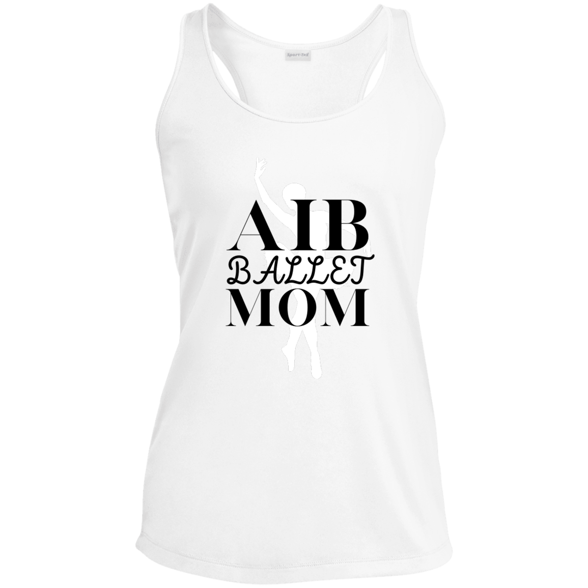 AIB Ballet Mom- Ladies' Performance Racerback Tank