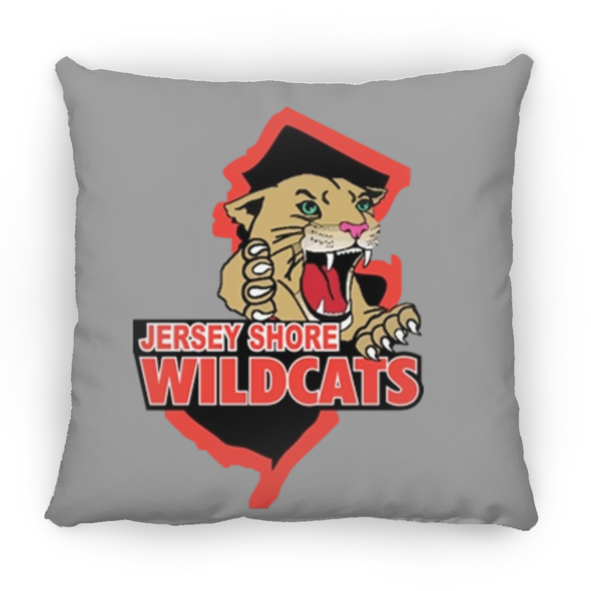 WIldcat Large Square Pillow