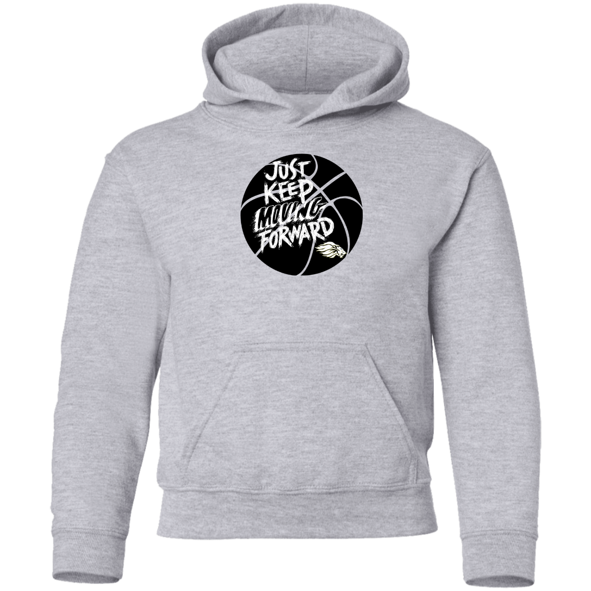 Just Keep Moving Forward- Youth Pullover Hoodie