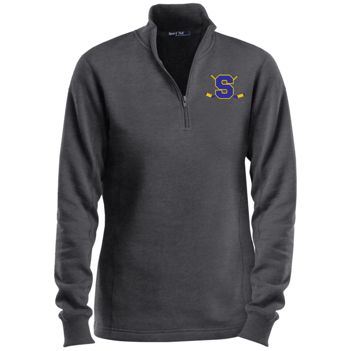 springfield sticks Ladies 1/4 Zip Sweatshirt