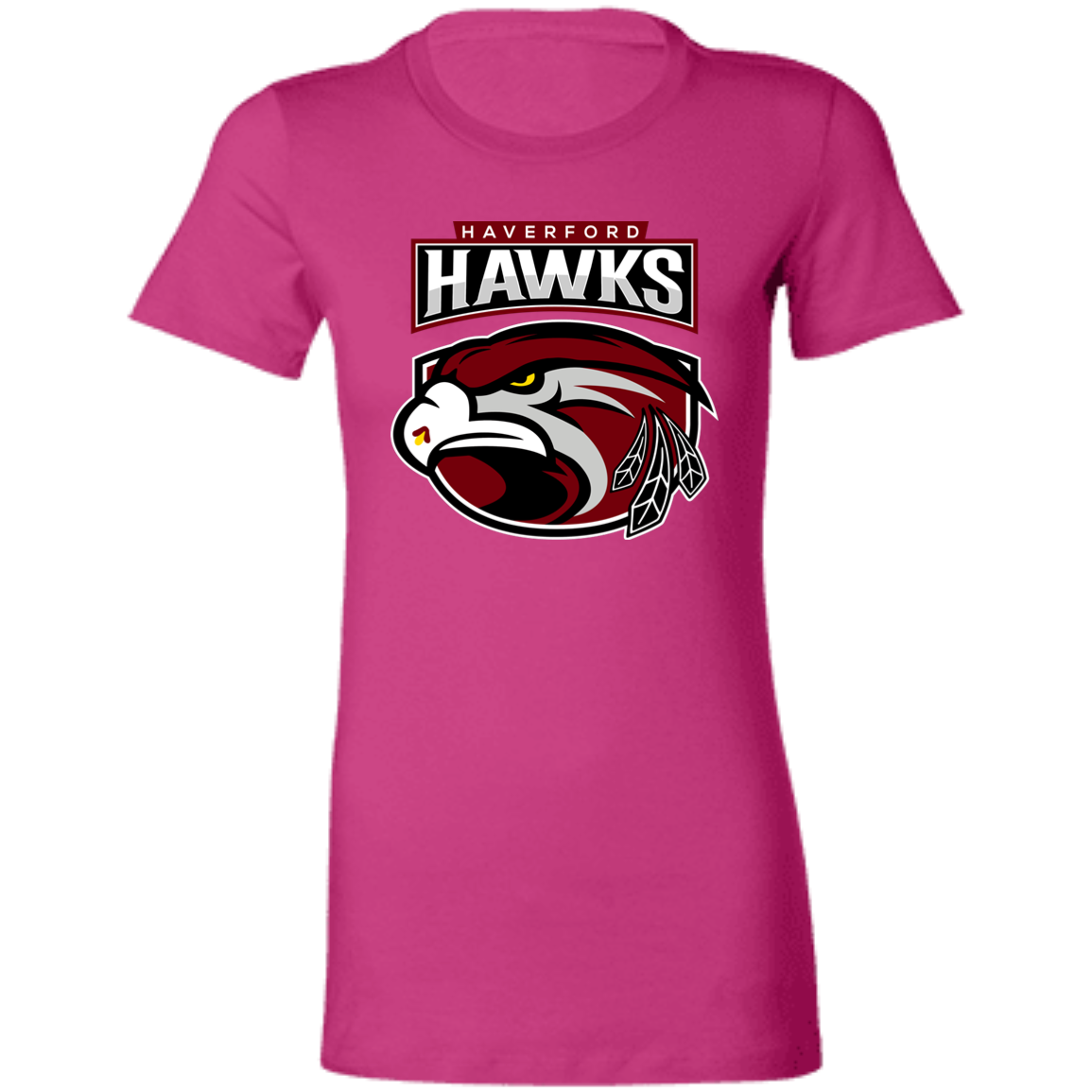 Hawks Ladies' Favorite 100% Cotton T-Shirt