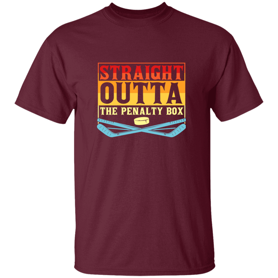 Straight Outta- Hockey Youth Player Tee