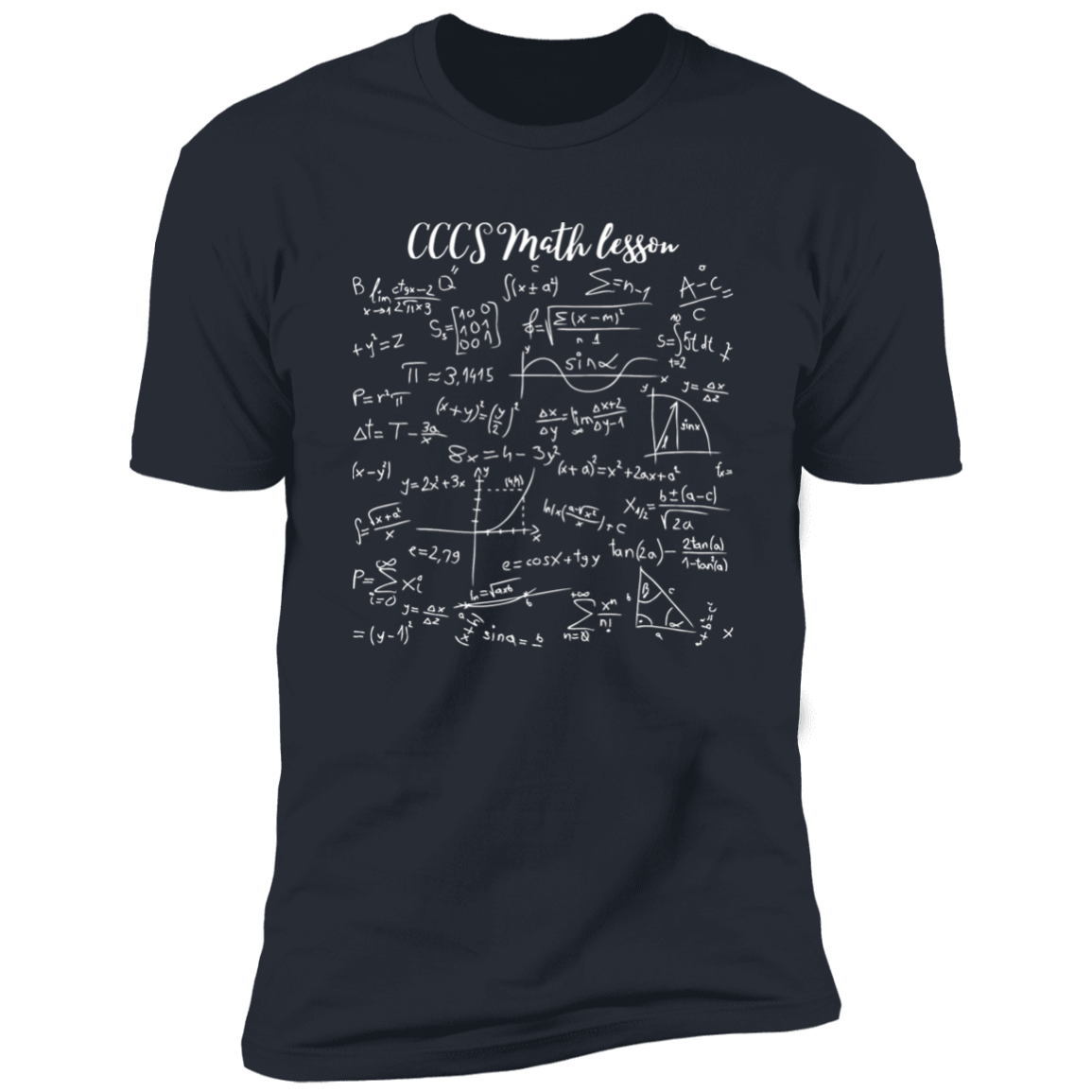 CCCS Math Lesson Premium Short Sleeve T-Shirt