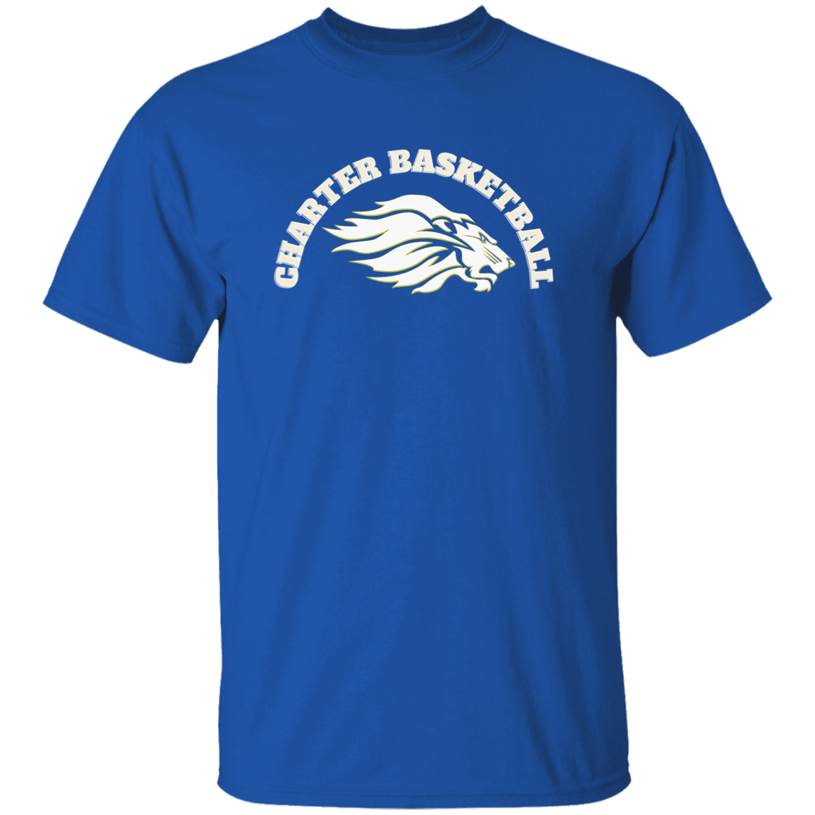 Charter Basketball Youth 5.3 oz 100% Cotton T-Shirt