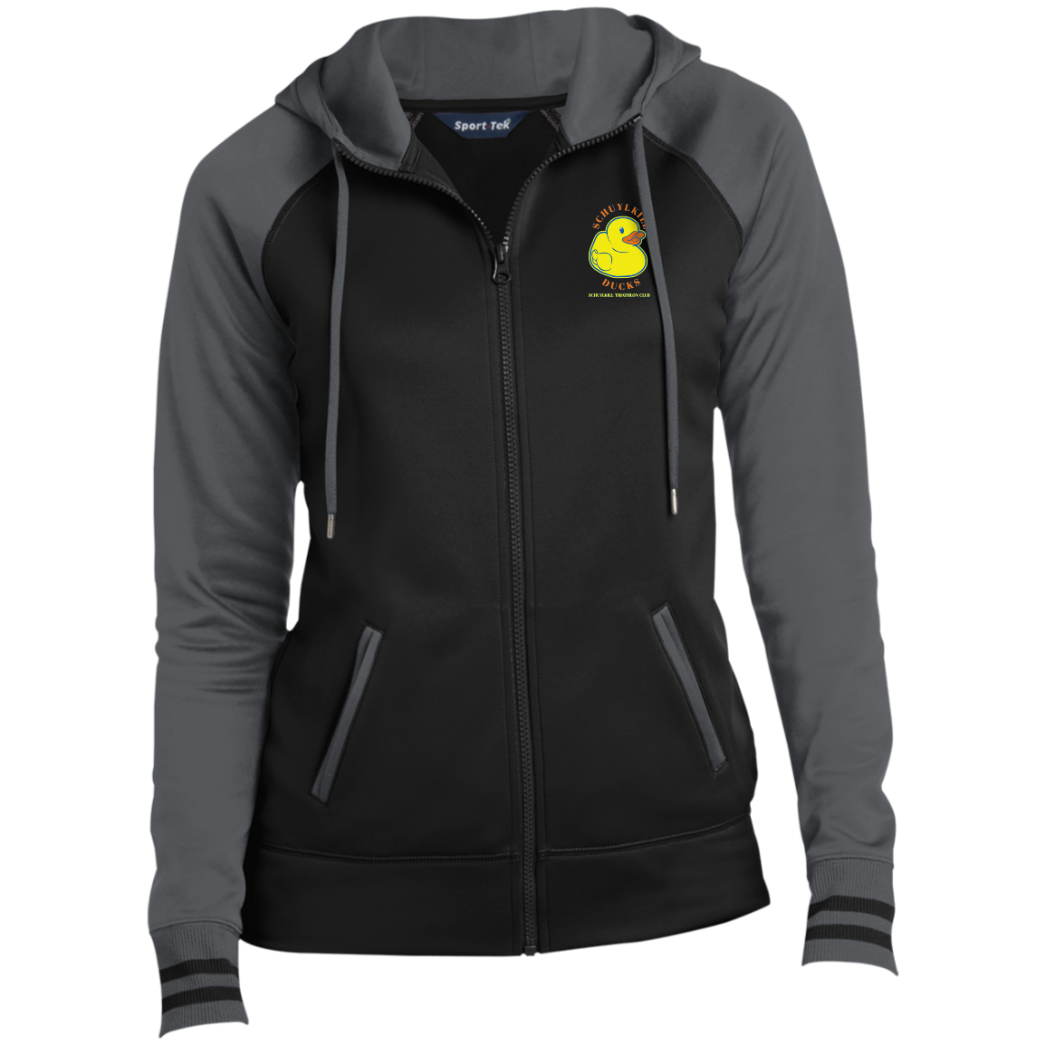 Ducks TeamStore Ladies' Sport-Wick® Full-Zip Hooded Jacket