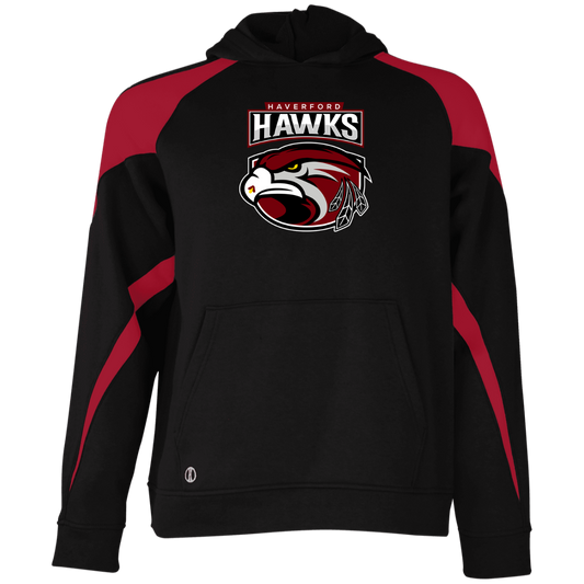 Hawks Youth Athletic Colorblock Fleece Hoodie