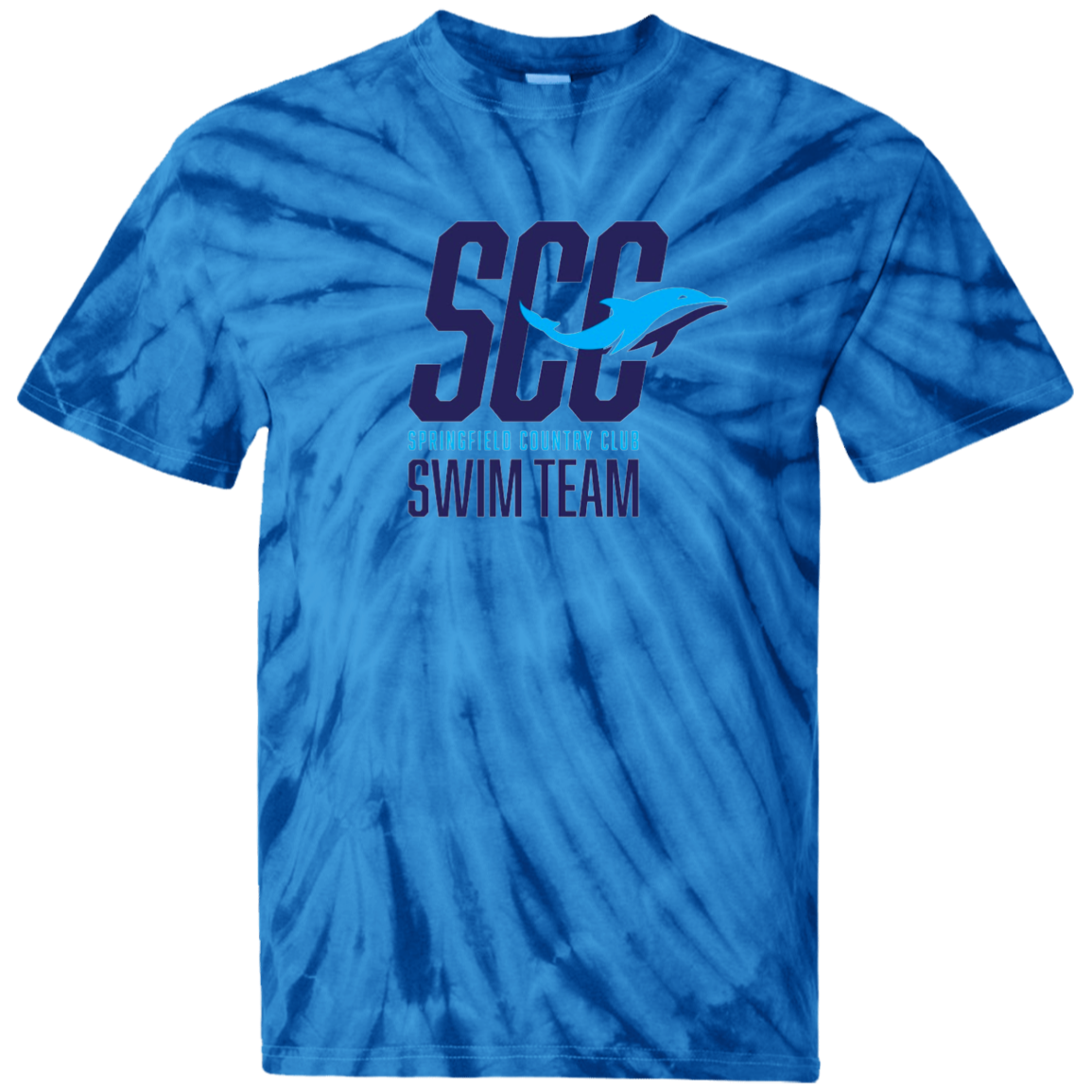 SCC TeamStore Men's 100% Cotton Tie Dye T-Shirt