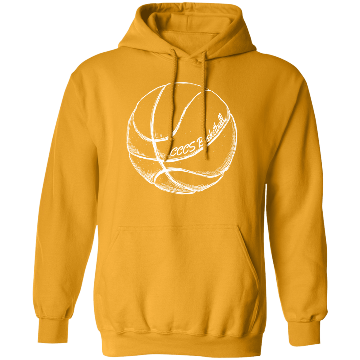 CCCS Basketball Adult Size Pullover Hoodie
