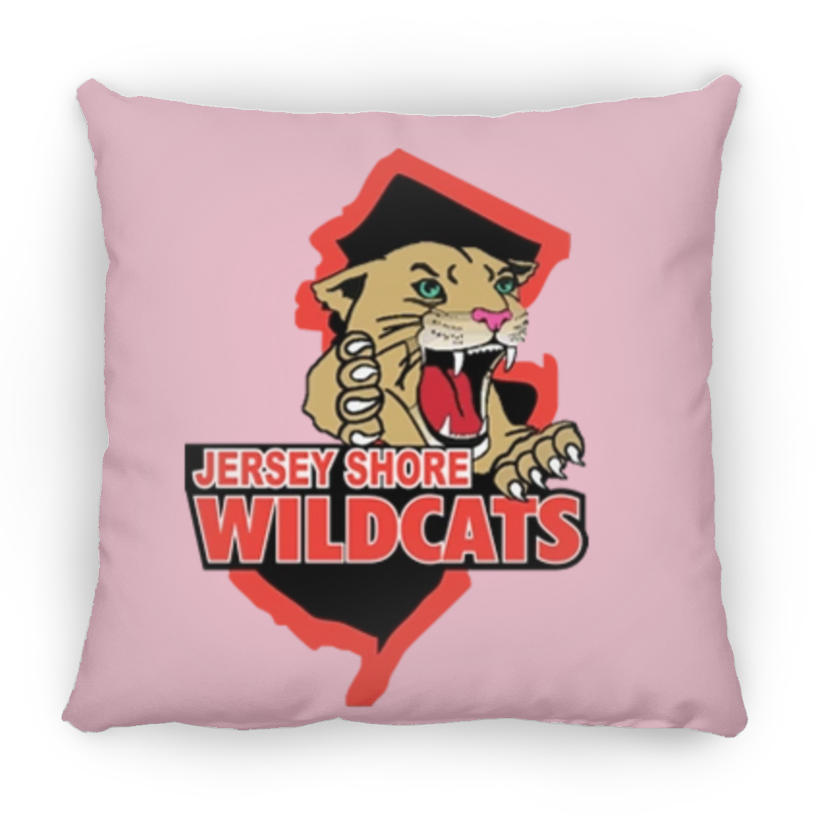 WIldcat Large Square Pillow