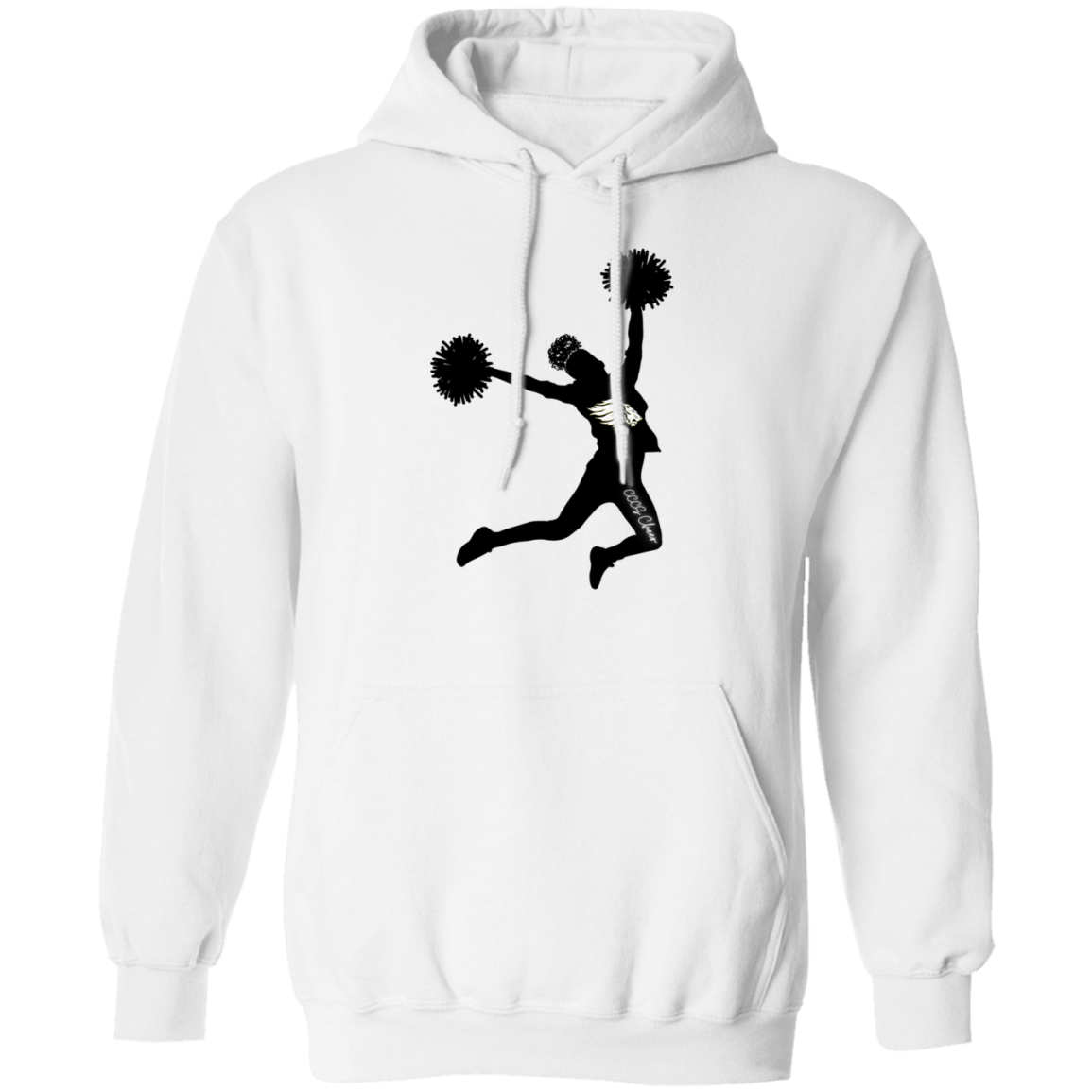 CCCS Cheer Silhouette Adult Pullover Hoodie