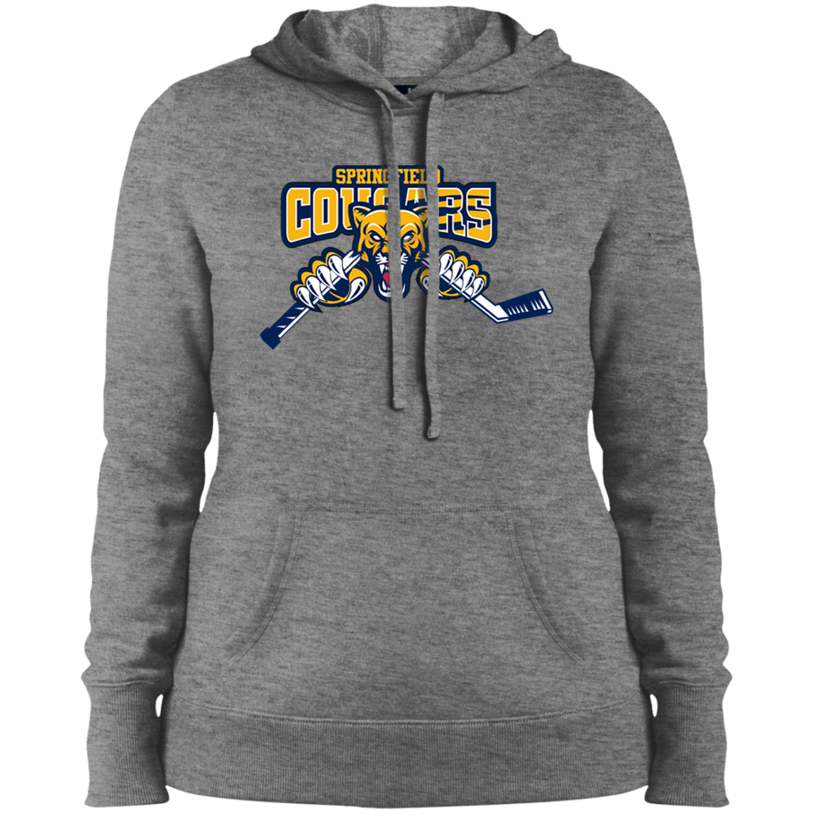 Cougars Hockey Ladies' Pullover Hooded Sweatshirt