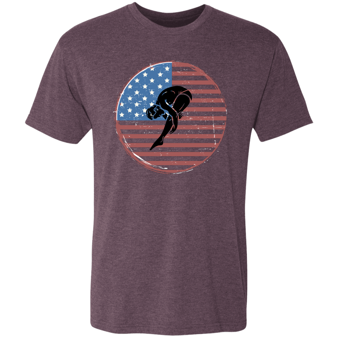 American Diver- Men's Triblend T-Shirt
