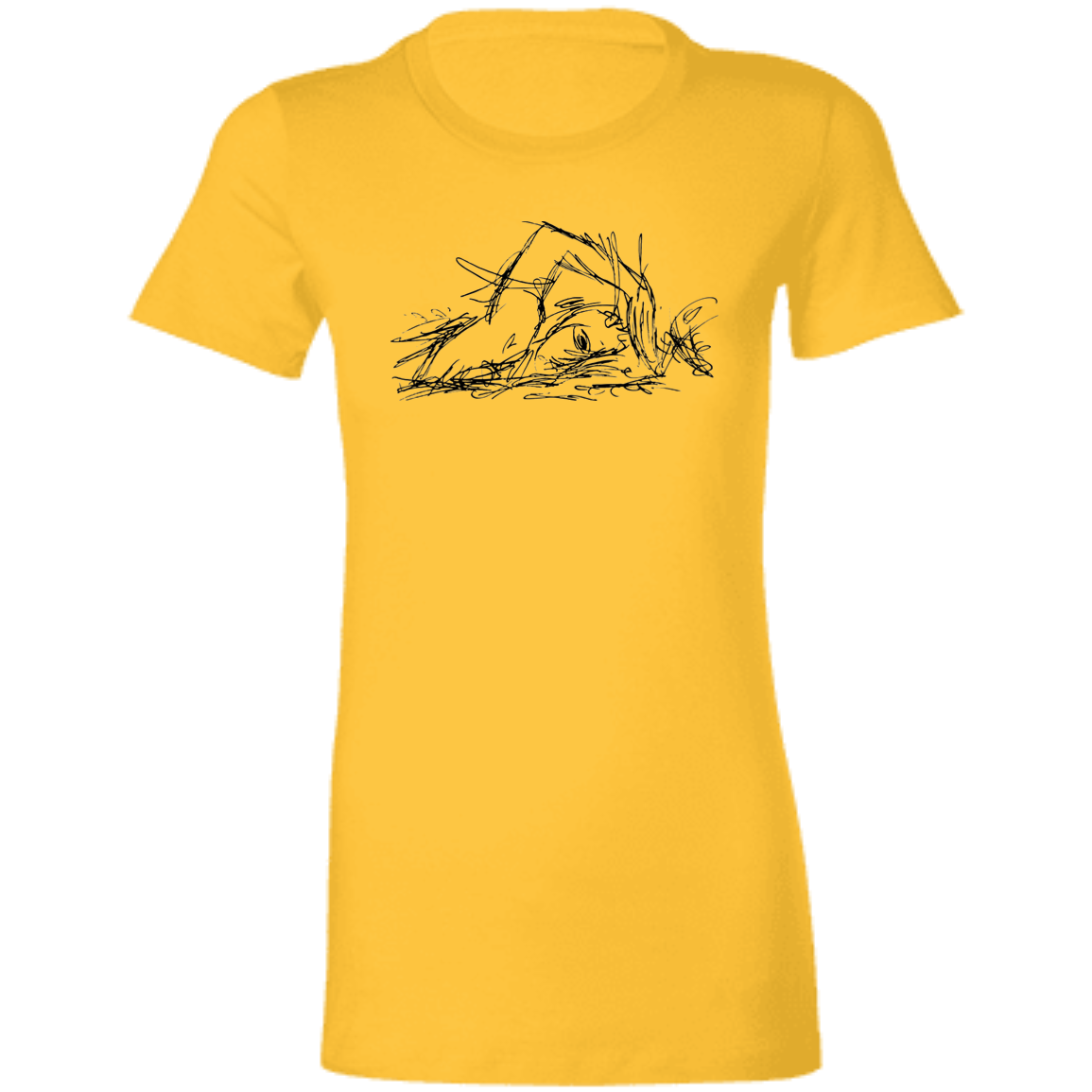 Sketchy Swim- Ladies' Favorite T-Shirt