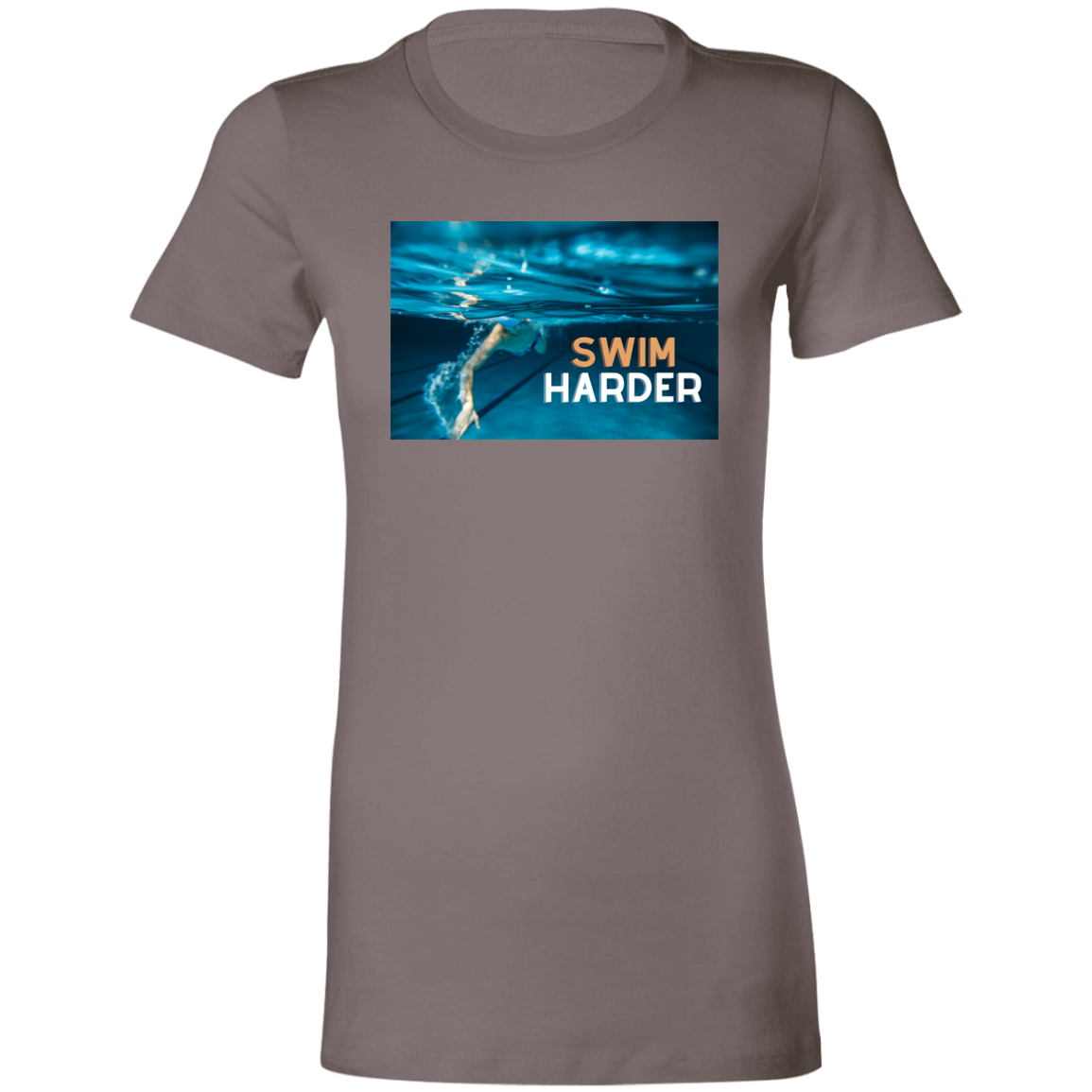 Swim Harder Ladies' Favorite T-Shirt