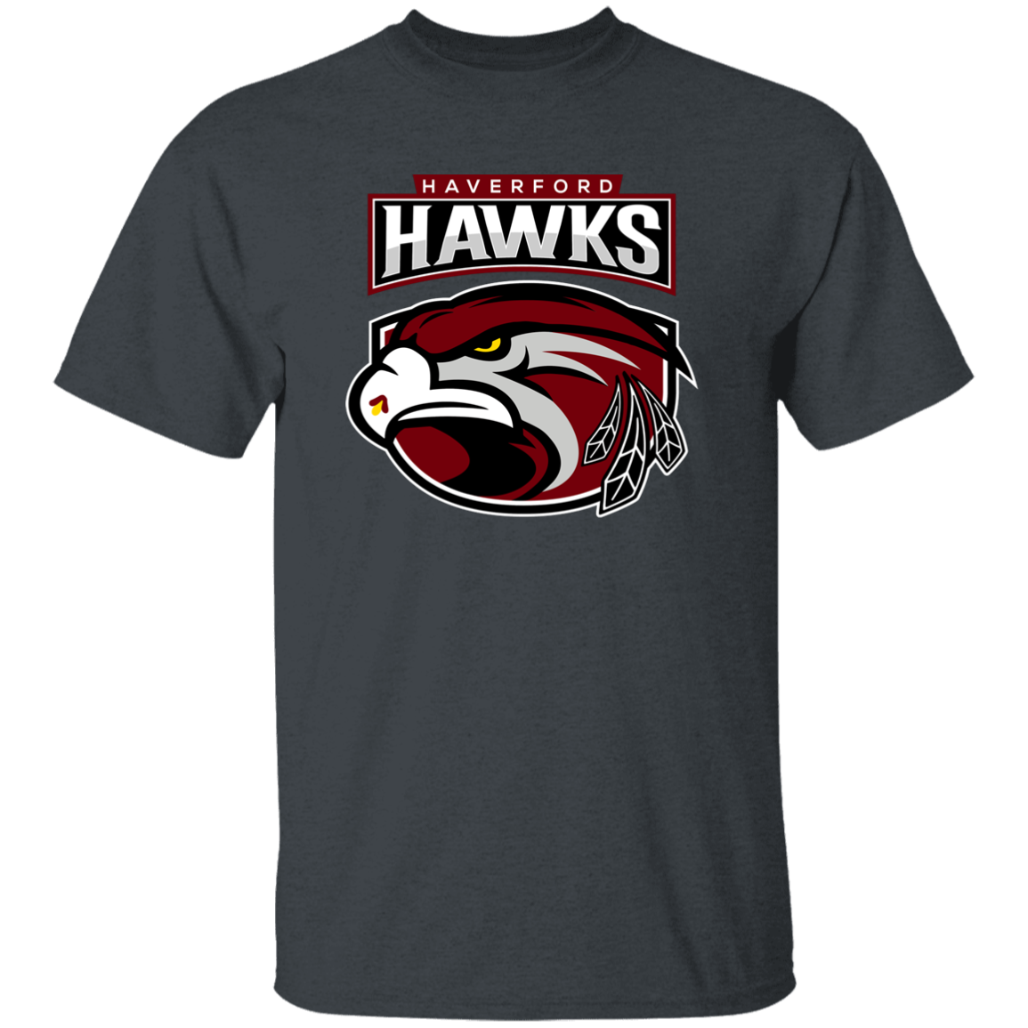 Hawks Youth 5.3 oz 100% Cotton T-Shirt