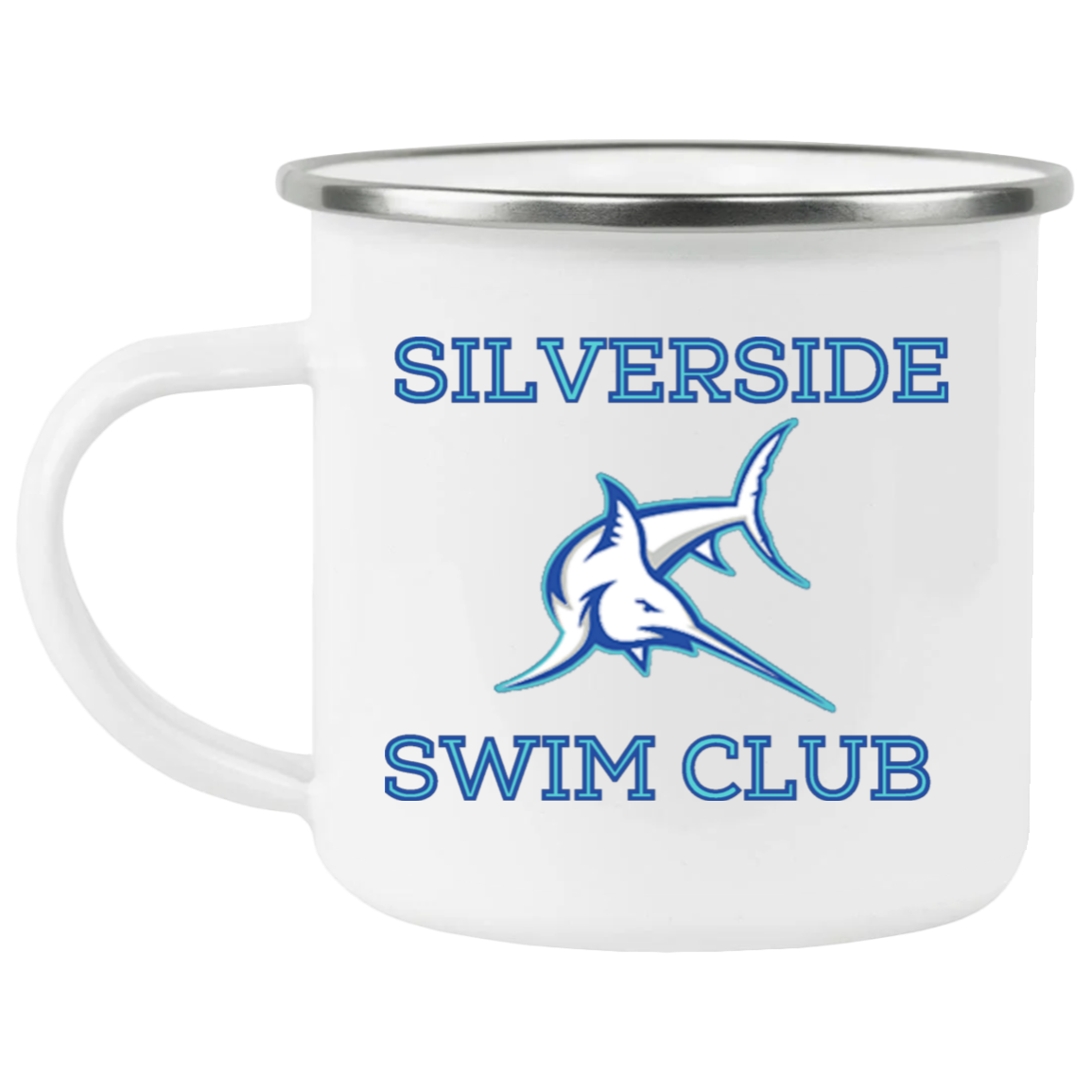 Swim Club TeamStore Enamel Camping Mug