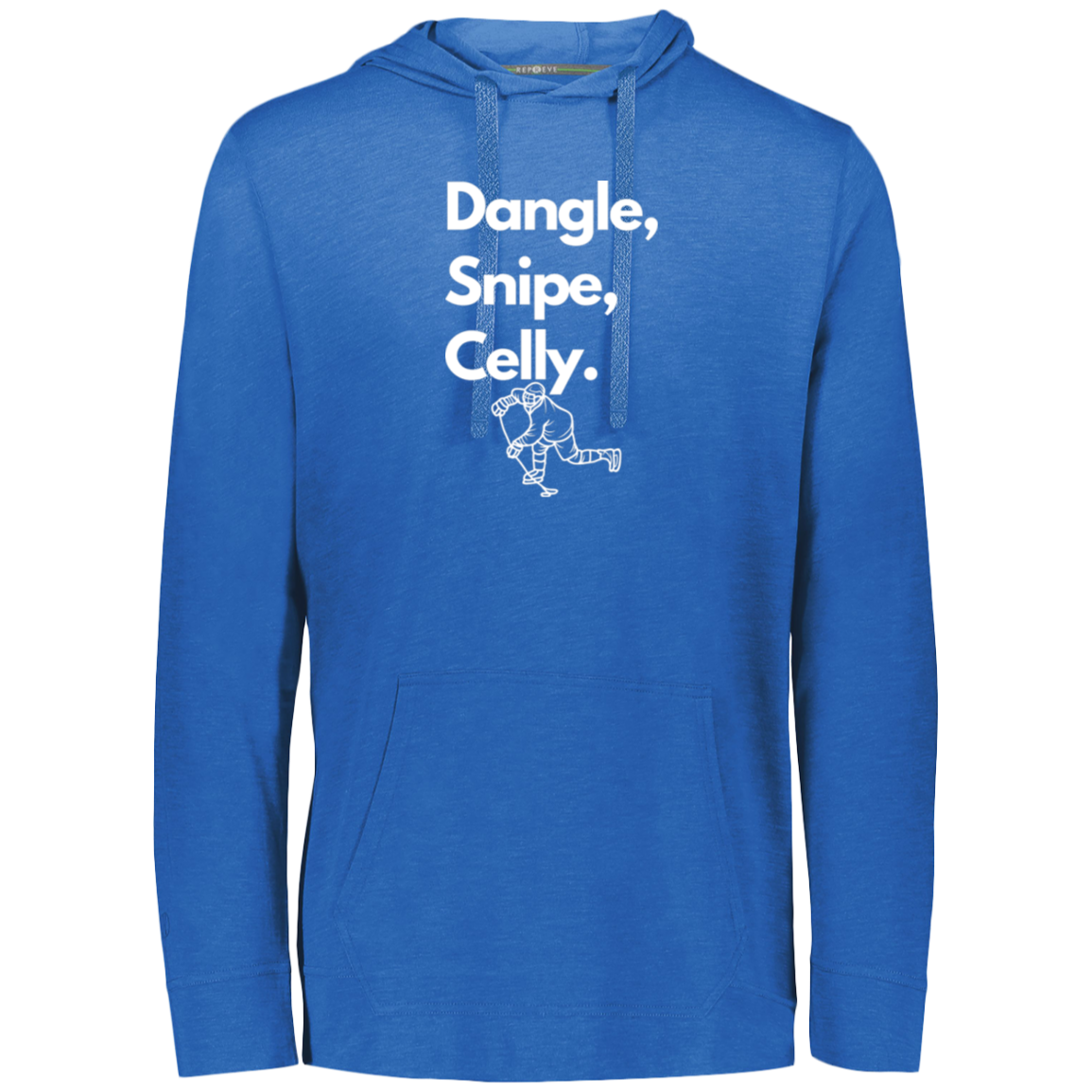 Dangle. Snipe. Celly- Hockey Playoff Series Eco Triblend Hoodie