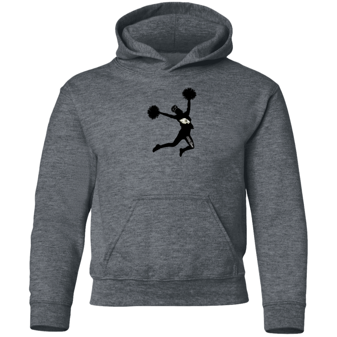 CCCS Cheer Silhouette Youth Pullover Hoodie