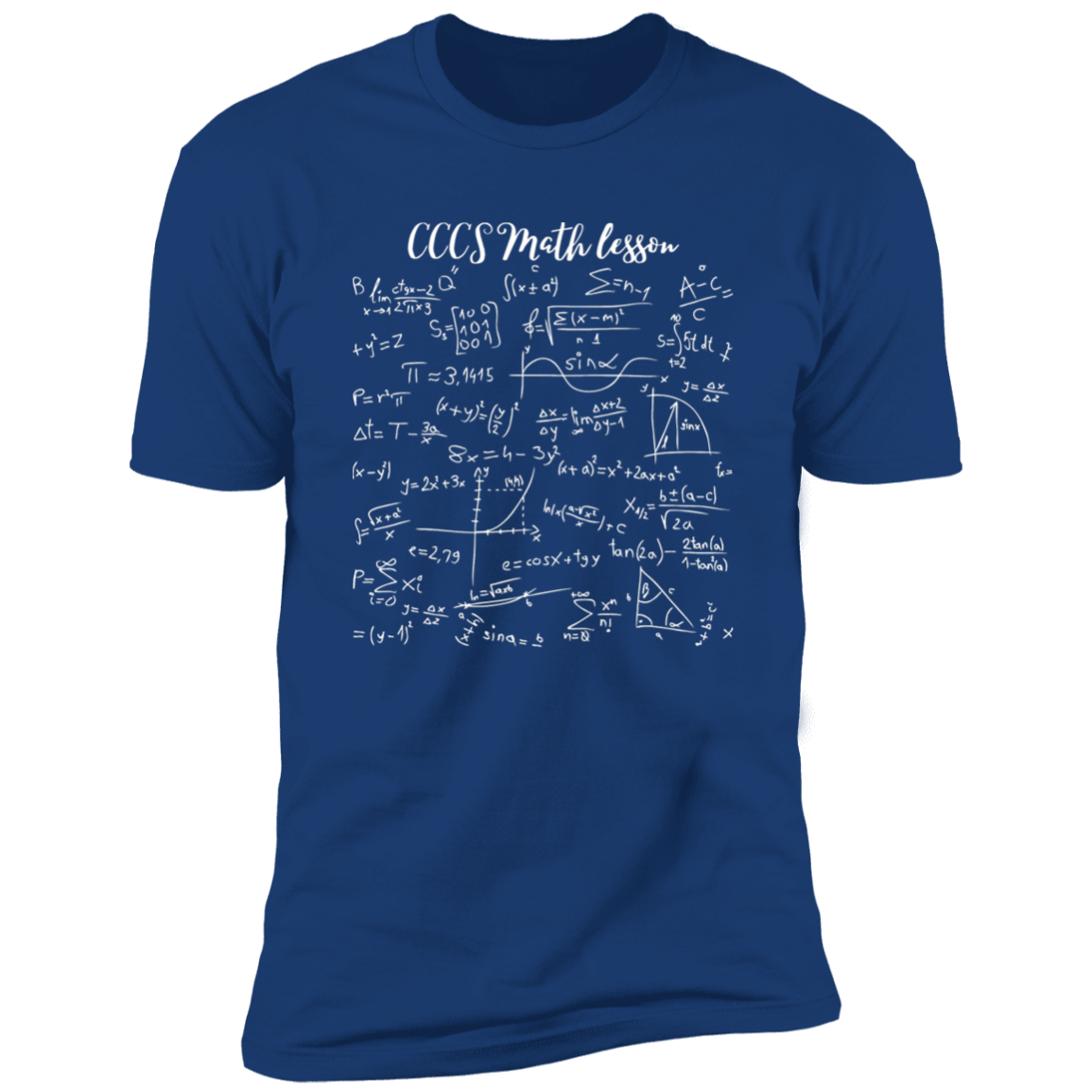 CCCS Math Lesson Premium Short Sleeve T-Shirt