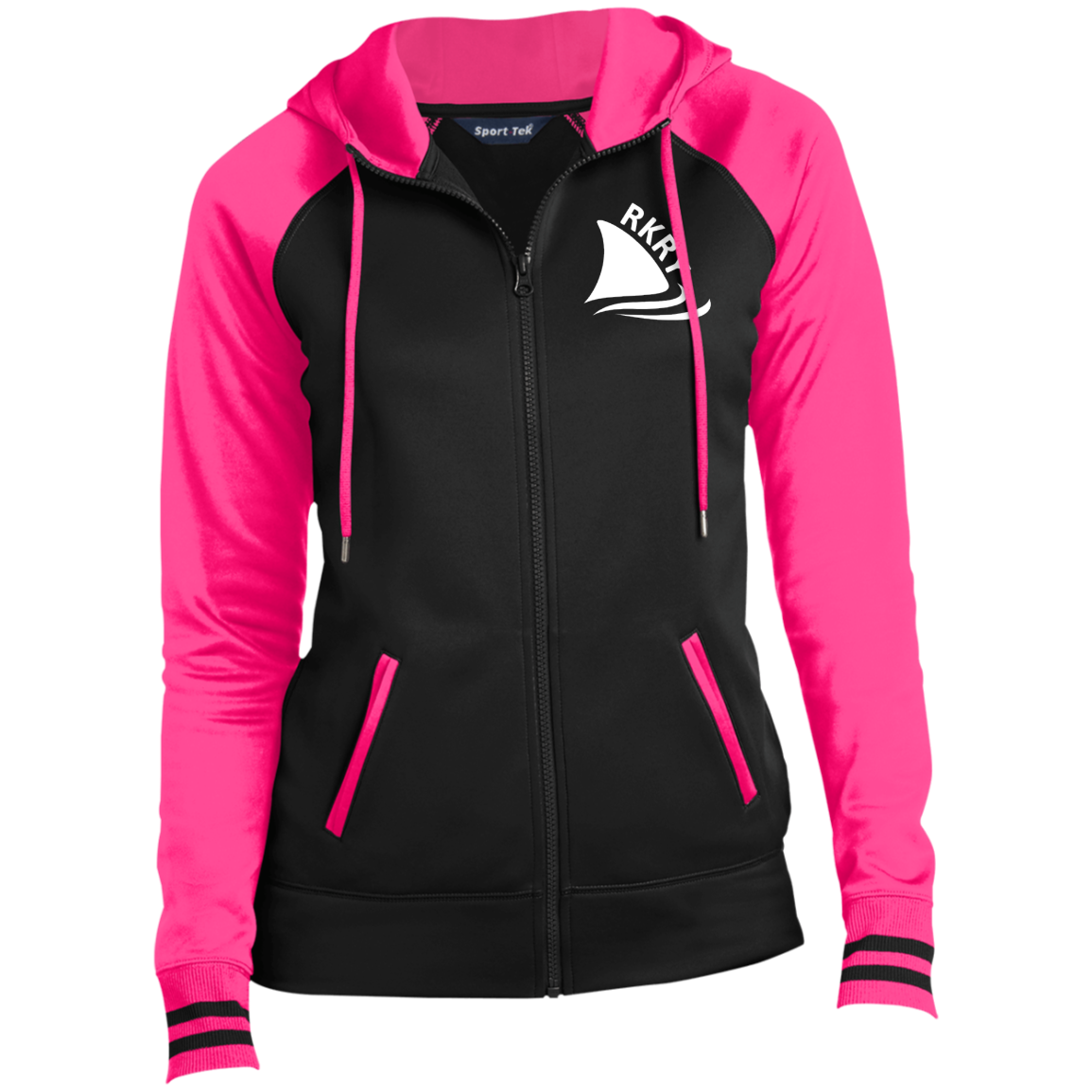Ymca White Fin- TeamStore Ladies' Sport-Wick® Full-Zip Hooded Jacket