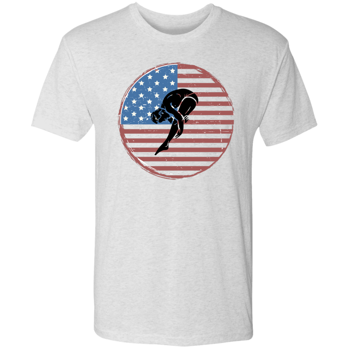 American Diver- Men's Triblend T-Shirt