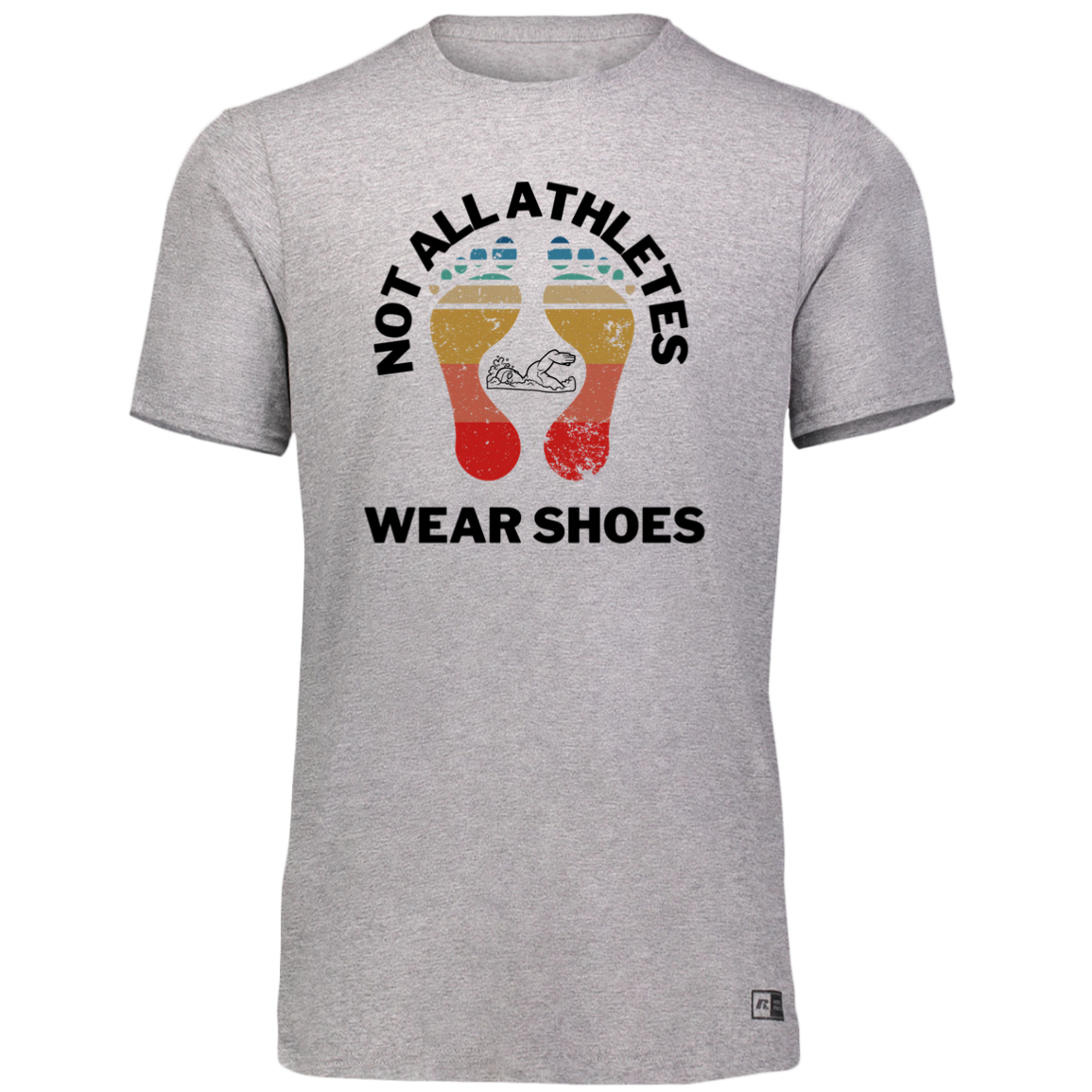 Not all Athletes Wear Shoes- Youth Essential Dri-Power Tee