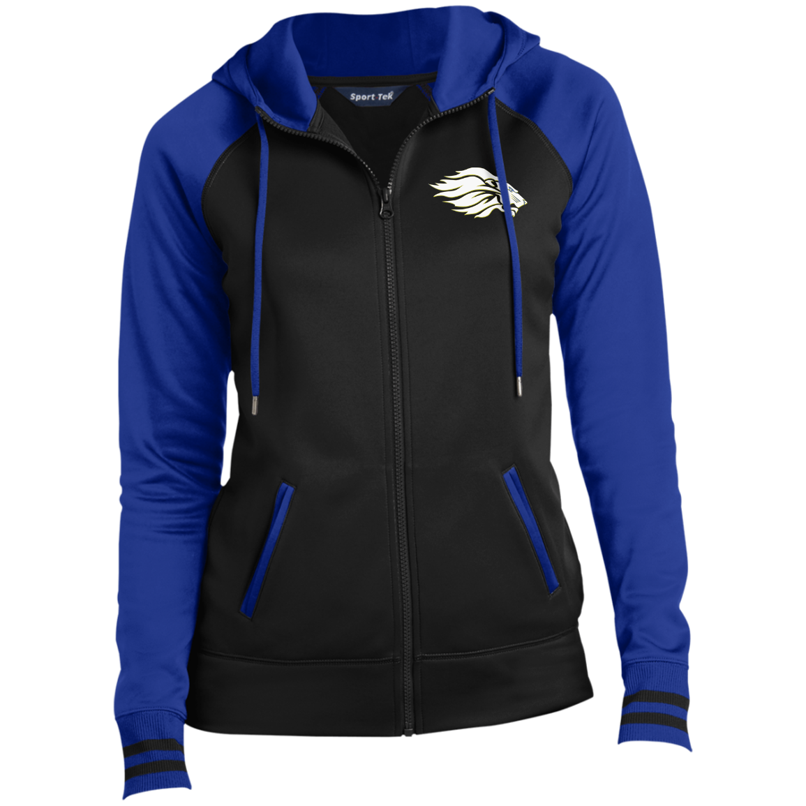 Lions- Ladies' Sport-Wick® Full-Zip Hooded Jacket