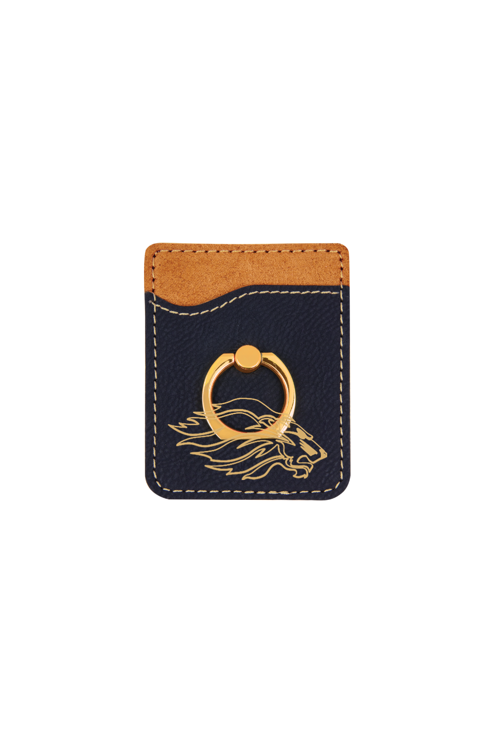 CCCS Lion Laserable Leatherette Phone Wallet with Ring
