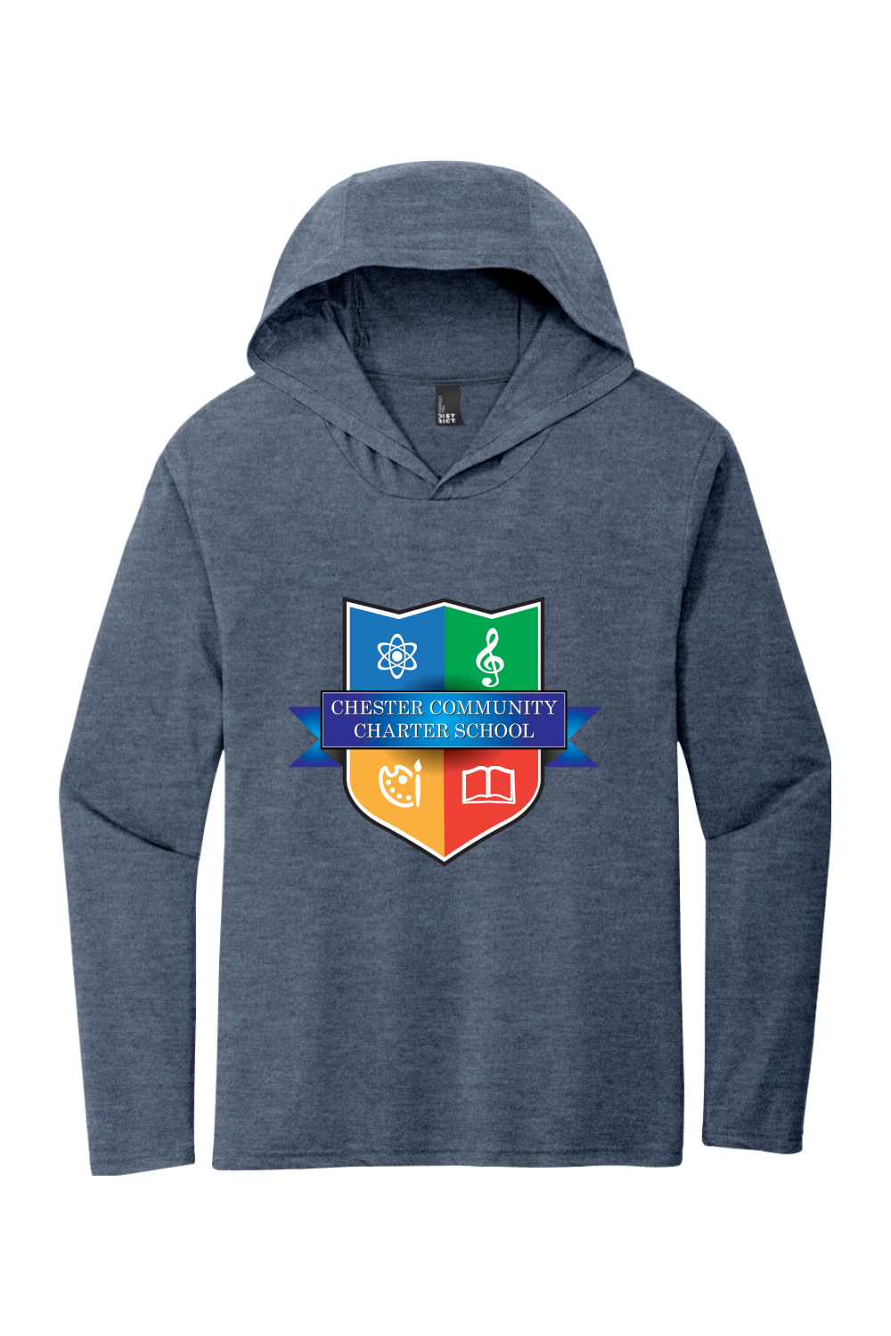 CCCS Logo District Perfect Tri Long Sleeve Hoodie