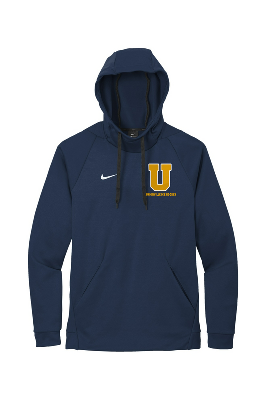 Unionville Embroidered Nike Therma-FIT Pullover Fleece Hoodie
