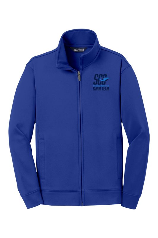 SCC Embroidered Youth Sport-Tek Sport-Wick Fleece Full-Zip Jacket